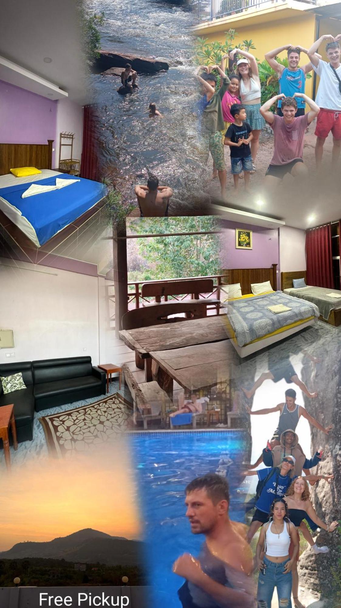 The Vibe Guesthouse Kampot Exterior foto